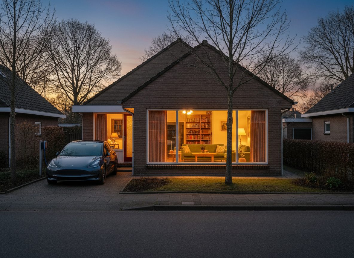 Wooncomfort met laadpaal - sfeerbeeld